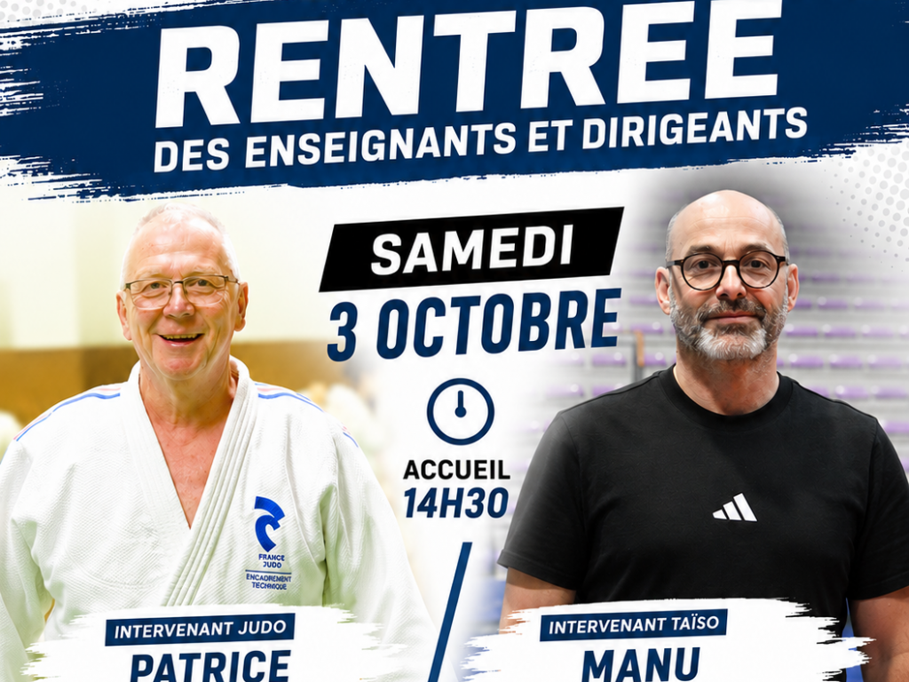 Image de l'actu 'Stage de rentrée 2026'