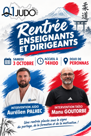 Image de l'actu 'Stage de rentrée 2026'