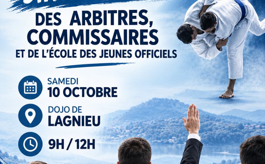 Stage Rentrée Arbitres - Commissaires - EJO